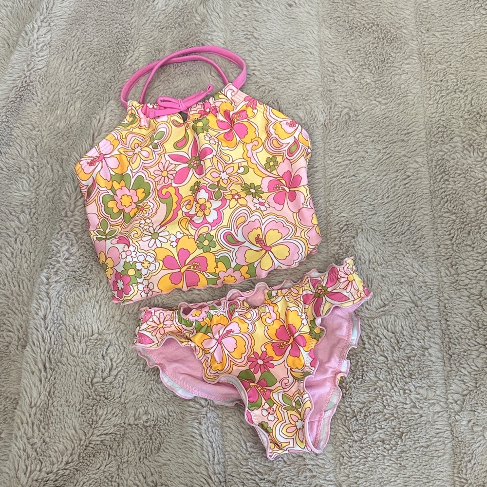 Adorable Two Piece Swim Suit